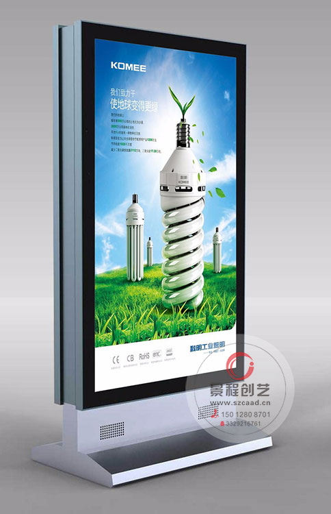 深圳設計制作廣告燈箱的廣告標識公司